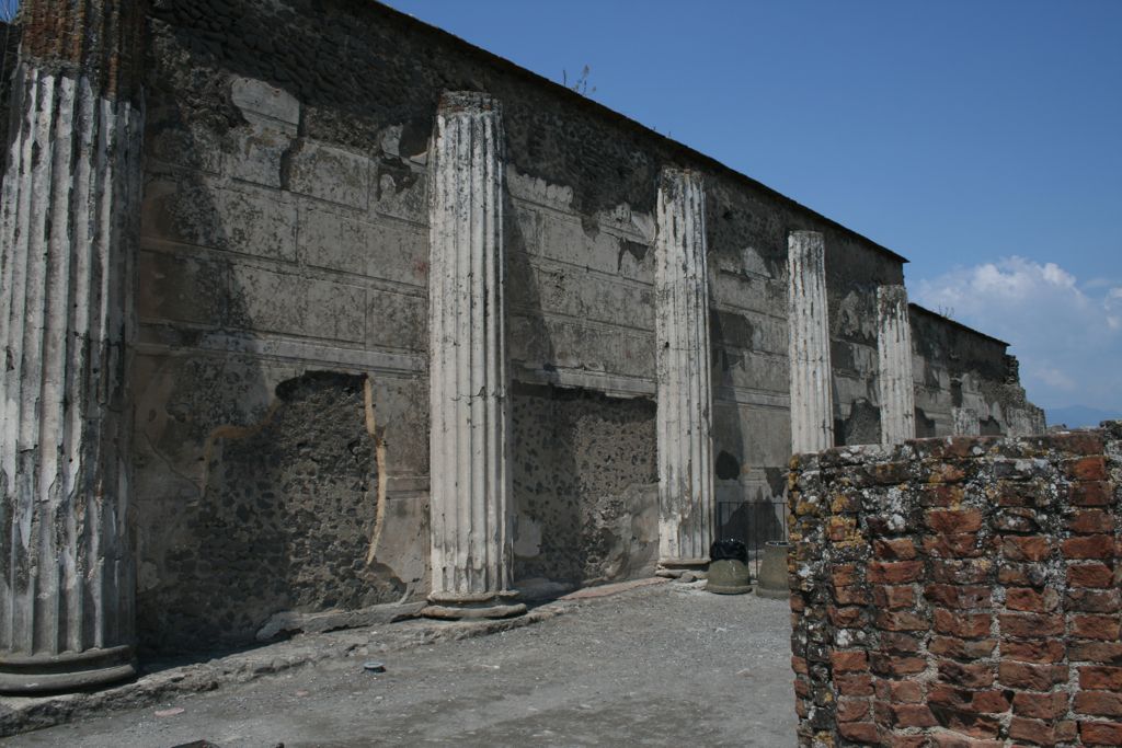 Basilica: Paintings meant to look like marble in the 