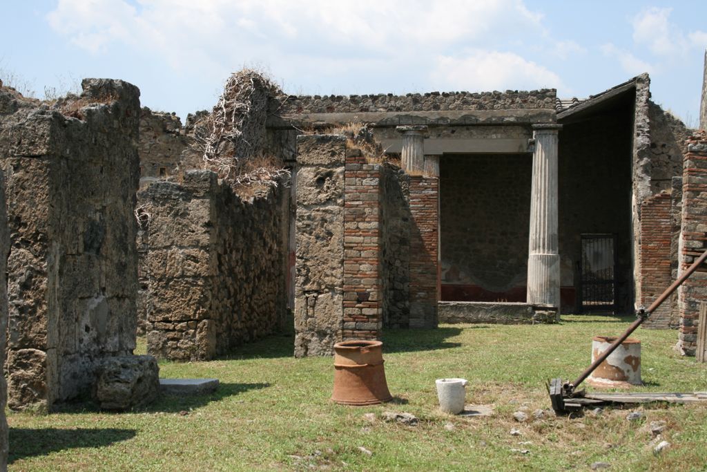 Walls of old buildings