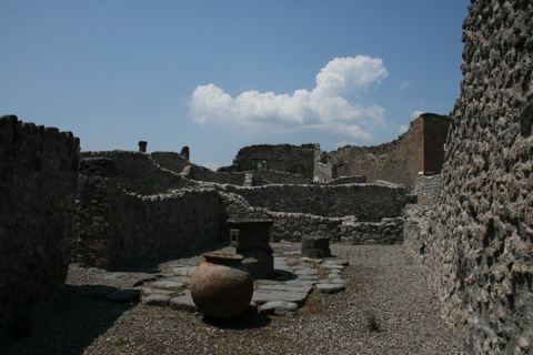 Walls from old buildings