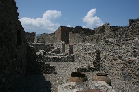 Walls from old buildings