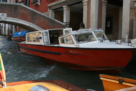 Ambulance boat