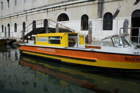 Ambulance Boat