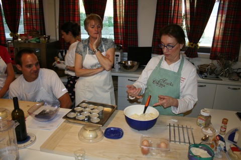 Making potato souflée