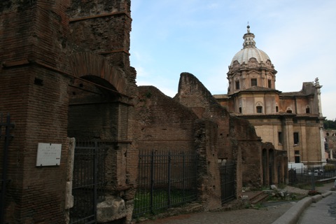 SPQR ruins