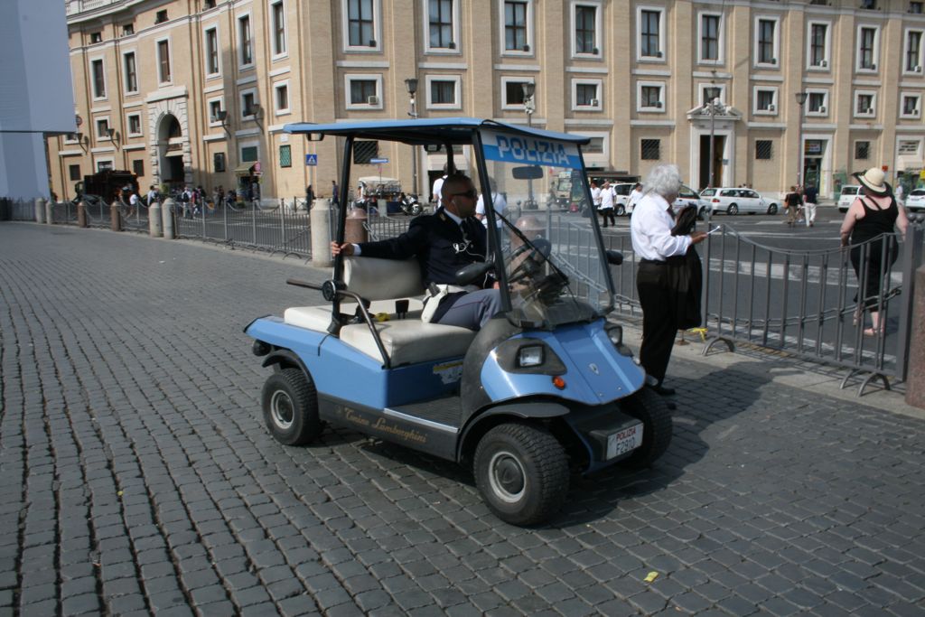 Lamborghini golf cart