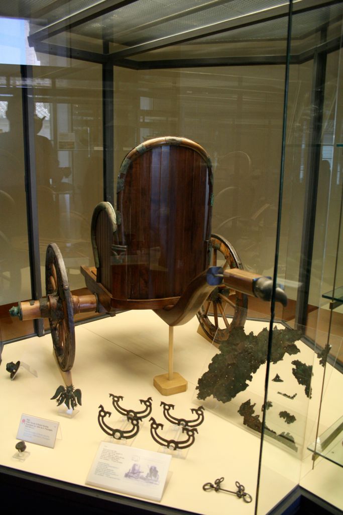 Chariot in the Museo Gregoriano Etrusco.  540 BC.