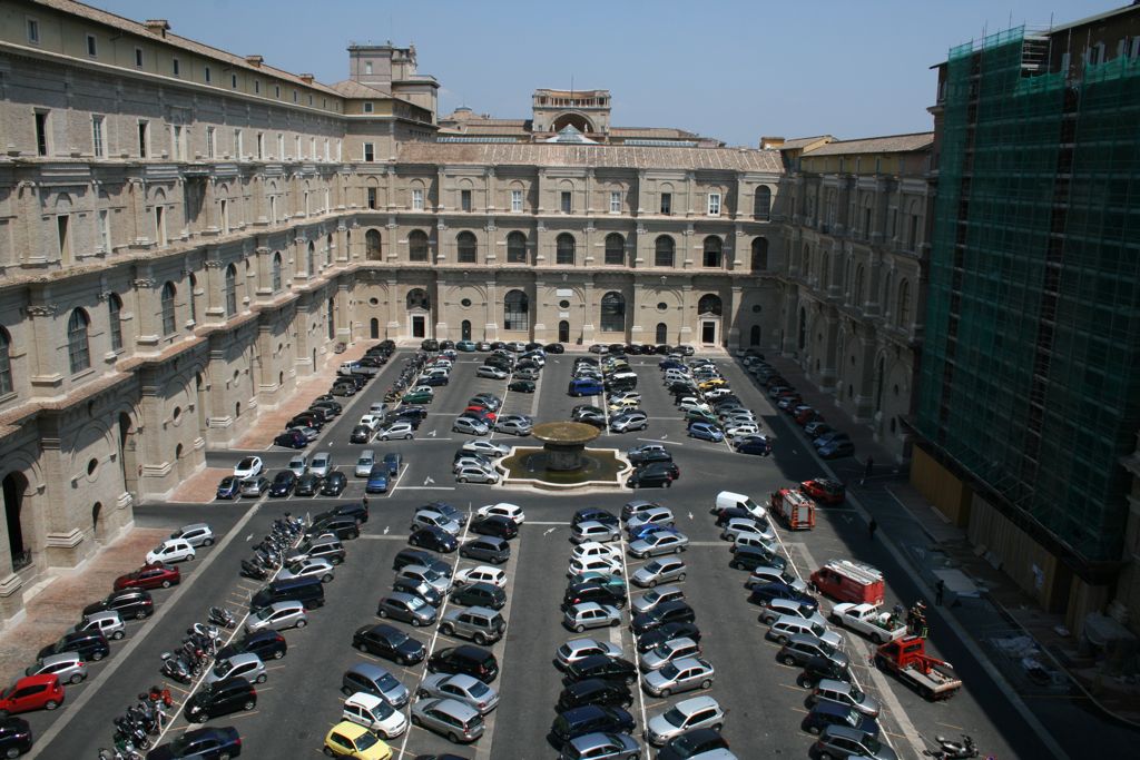 Courtyard of the museums