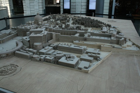 Entire Vatican City model