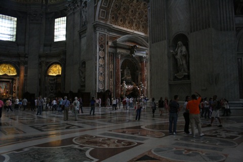 Side altar