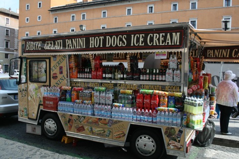 Beverage cart that even served beer