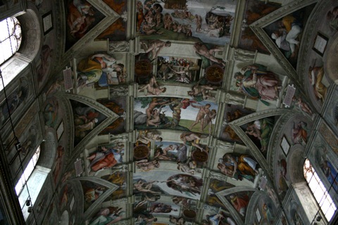 Ceiling of the Sistine Chapel