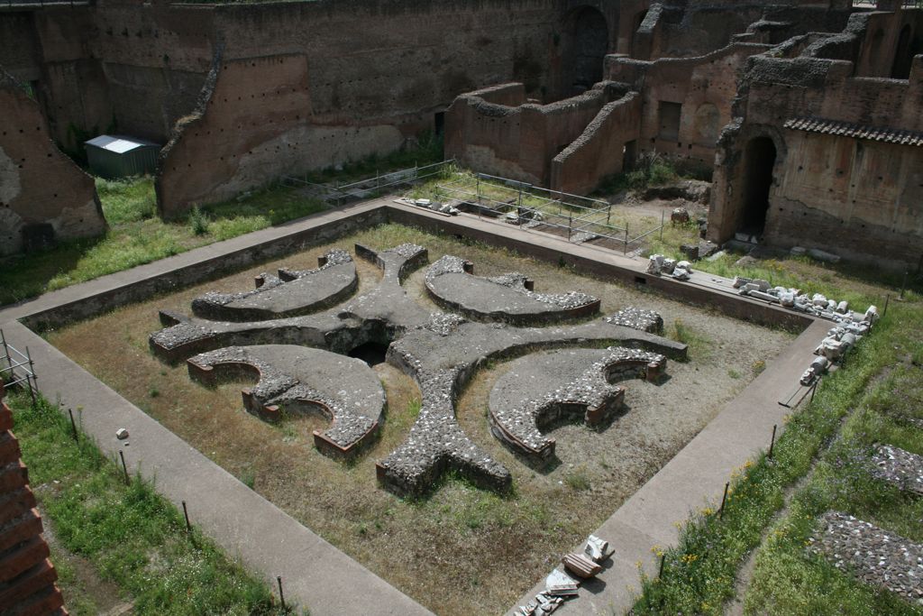 Domus Augustana fountains