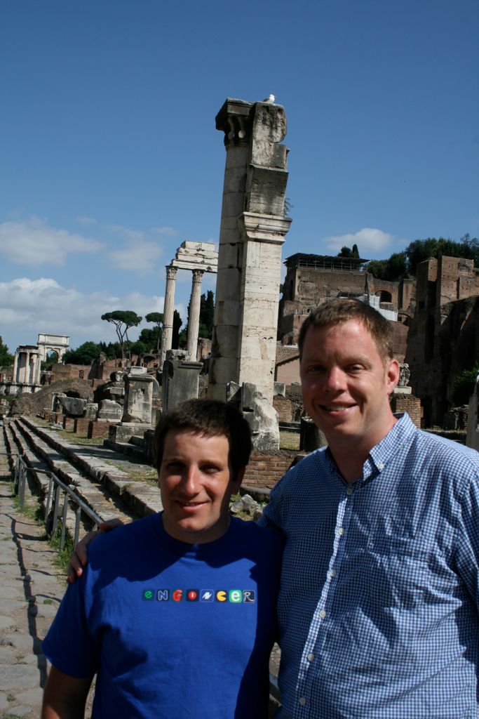 Myke and Rob at the forum