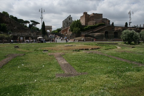 Remnants of an old fountain