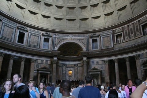 Inside the Pantheon