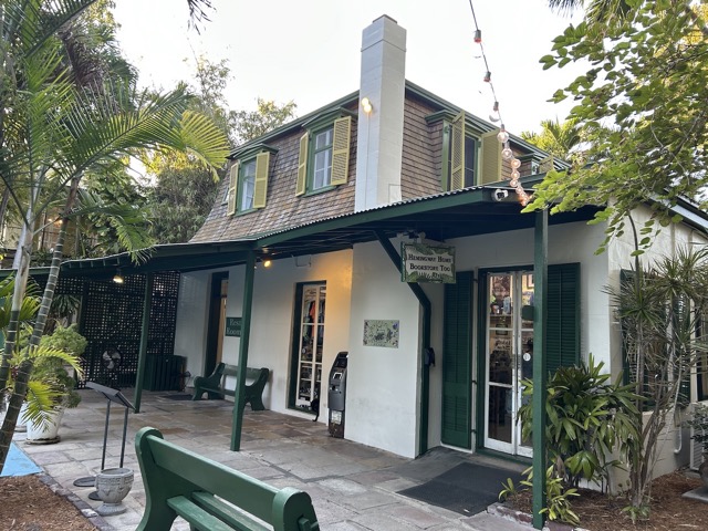 Hemingway House Gift Shop and writing room (second floor)