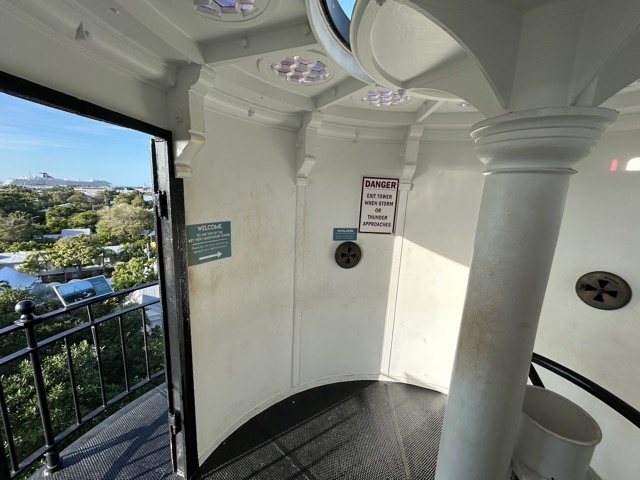 Inside the Lighthouse tower