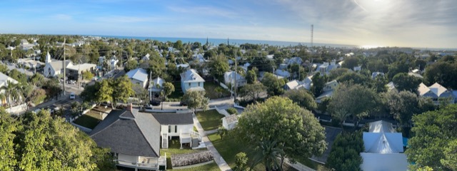 View from the top of the lighthouse