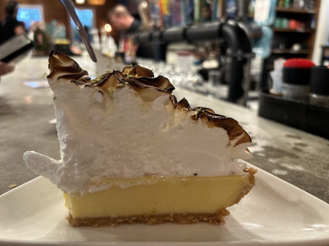 Had to have a slice of Key Lime Pie!