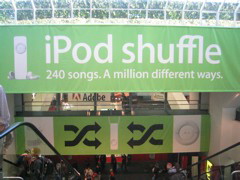 iPod Shuffle banner