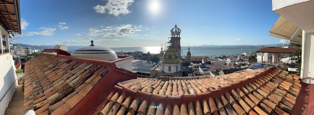 View from the XXX restaurant where we had dinner