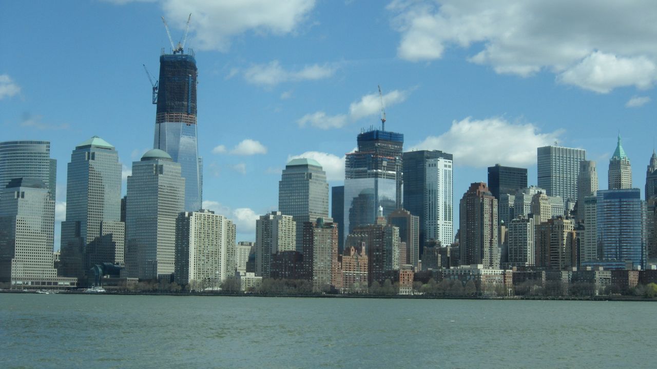 New WTC from the water