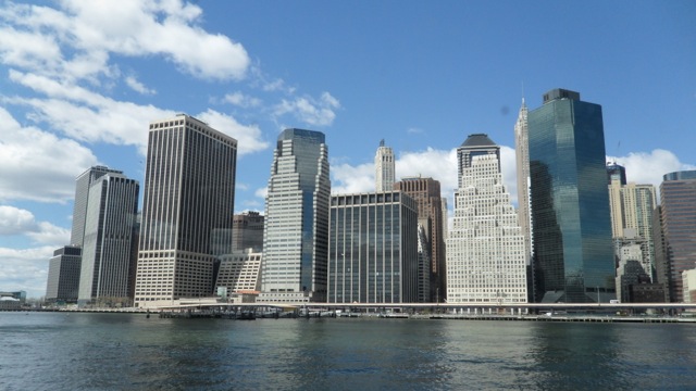 Financial District from the water