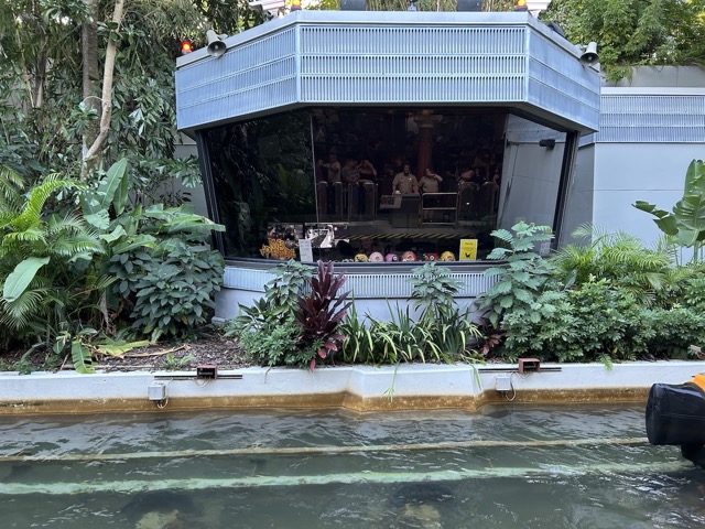 Control center at the Jurassic Park River Adventure