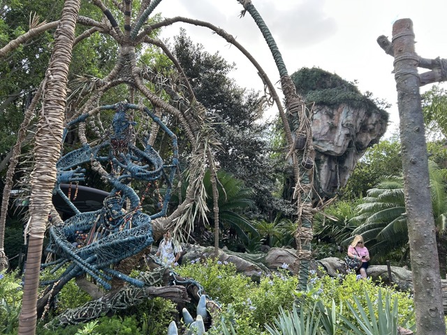 The line for Avatar Flight of Passage