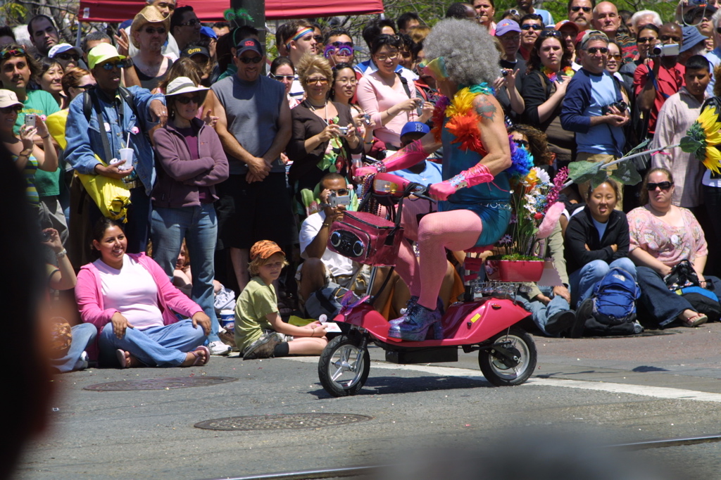 Pink Scooter