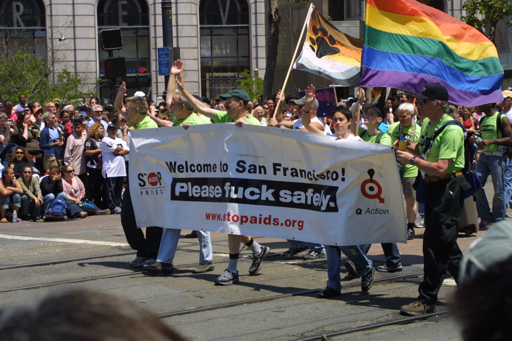 Welcome to SF: Please fuck safely.