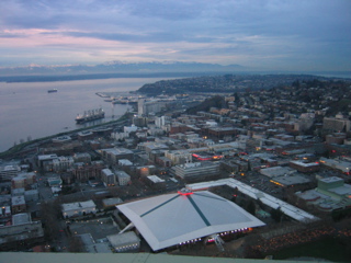 Seattle from the Space Needle