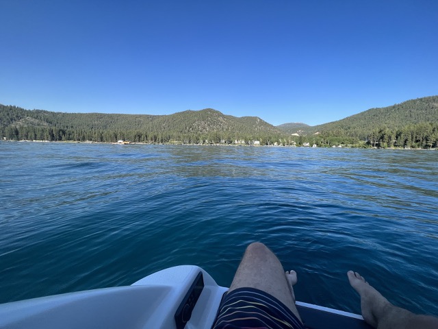 Toes in the water