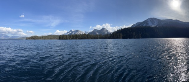 Pano at lake level