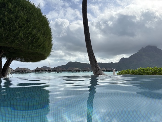 View from the pool