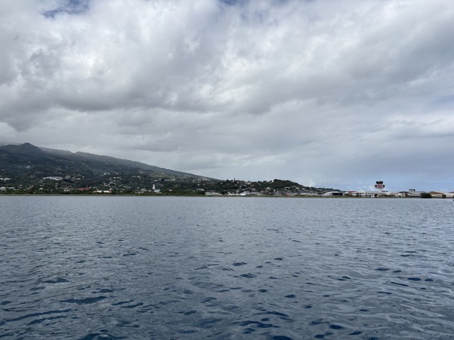 Three Wrecks dive site was just off the coast of the BOB airport