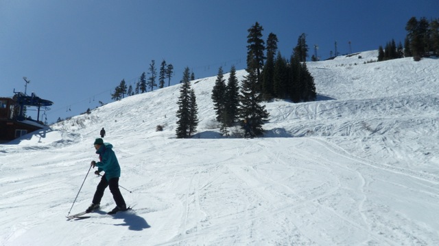 Myke on the slopes