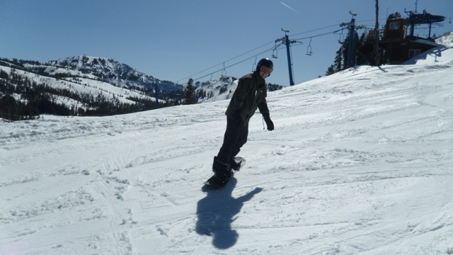 Scotty on the slopes