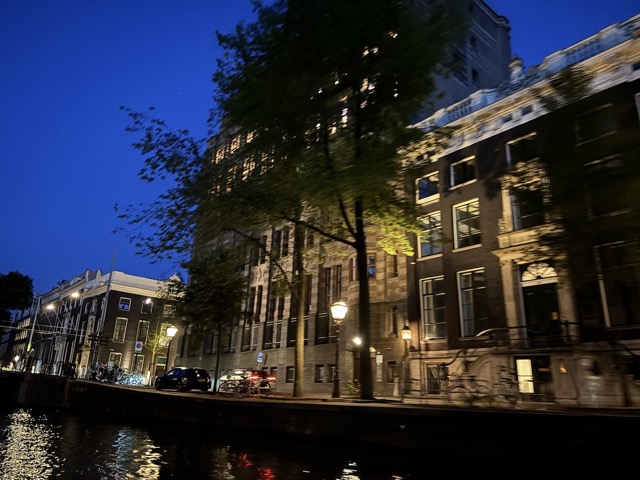 View from the canal