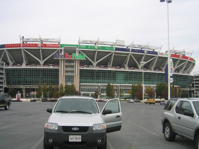 My Rental Escape and Fedex Field