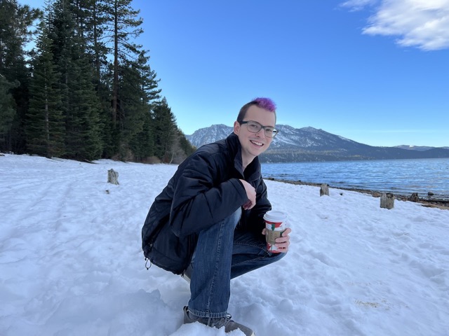 James at Tallac Shoreline