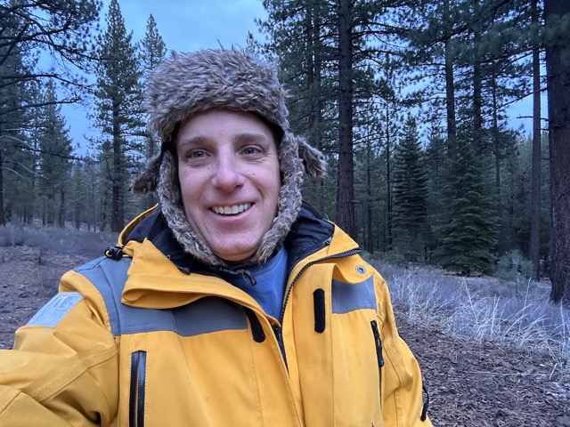 Myke in the woods