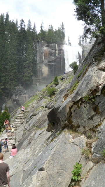Steps to the Waterfall