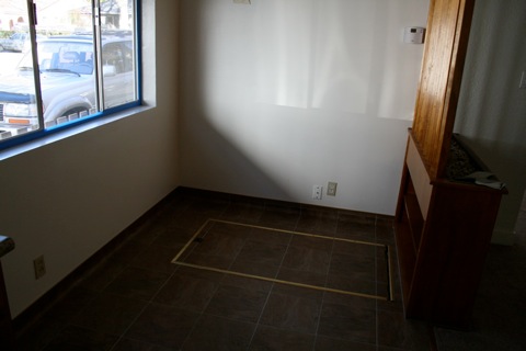 Kitchen Before - Sitting Area / Breakfast Nook