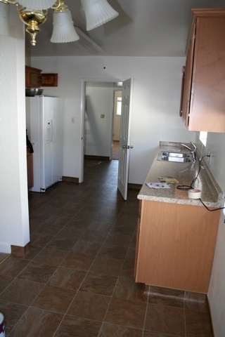 Kitchen Before - White Walls