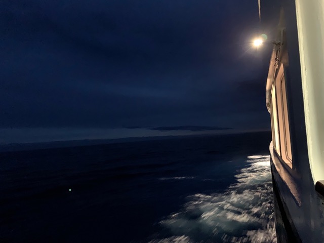The Drake Passage at night
