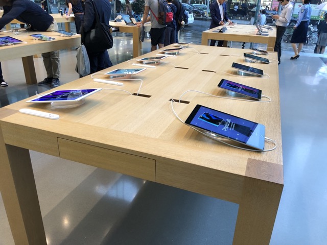 iPad table