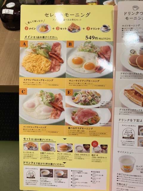 Denny's Menu