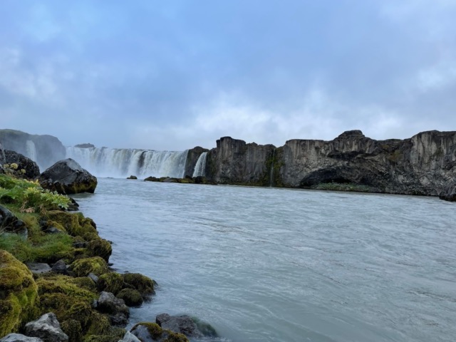 Goðafoss from below