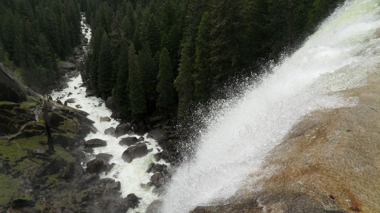 Top of Vernal Falls